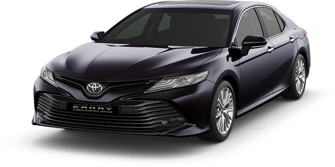 2019 toyota camry-burning black