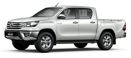 Toyota Hilux 2019-white pearl