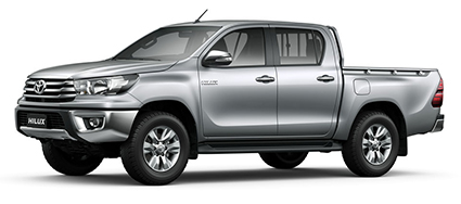 Toyota Hilux 2019-silver metallic