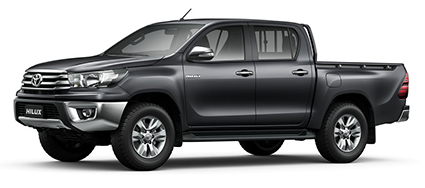 Toyota Hilux 2019-grey metallic