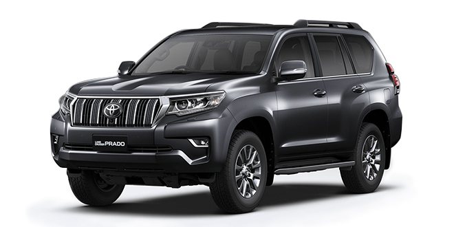 Land Cruiser prado-metallic grey