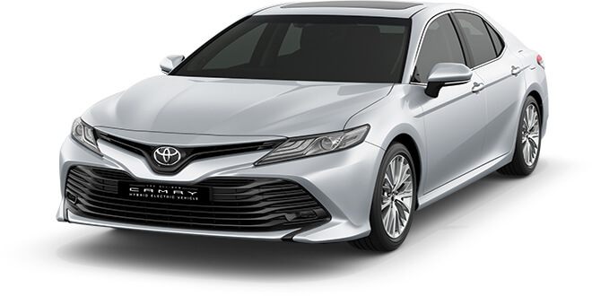 2019 toyota camry-metallic silver