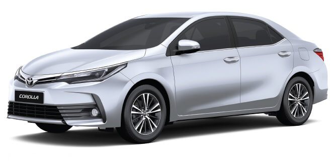 Corolla Altis-metallic silver