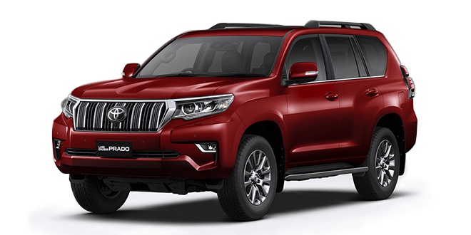 Land Cruiser prado-red mica