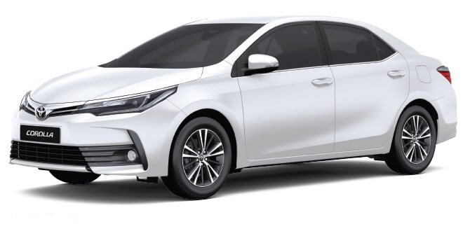 Corolla Altis-super white