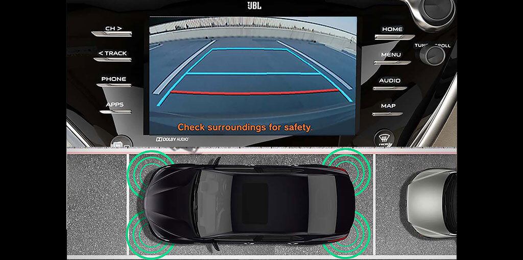 2019 toyota camry-sensors