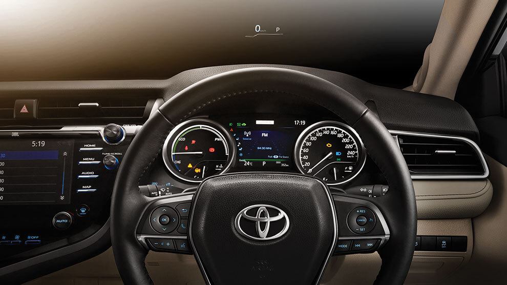 2019 toyota camry-dashboard